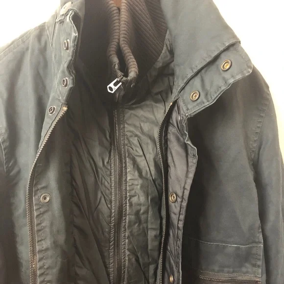 Men’s G-Star Raw Navy Two Layer Jacket Large - Picture 5 of 9